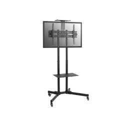 Equip 650603 Carro multifuncional económico para TV de 37-75, 50 kg, 94 cm (37"), 177,8 cm (70"), 600 x 400 mm, Ajustes de 2