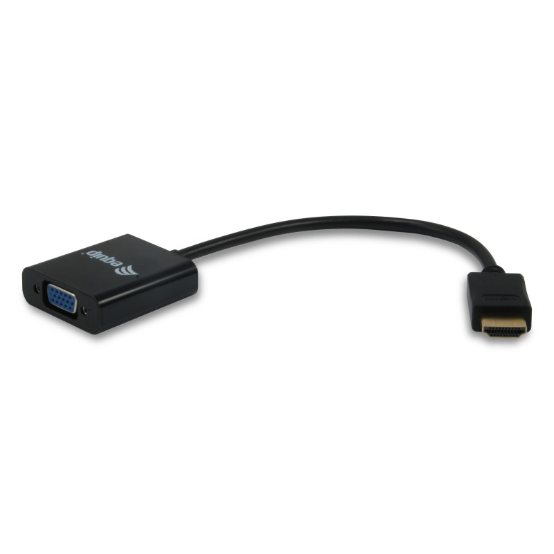 Equip 11903607 11903607, HDMI tipo A (Estándar), VGA (D-Sub), Macho, Hembra, Derecho, Derecho