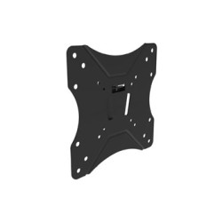 Equip 650401 Soporte de pared para TV de 23"-43, 106,7 cm (42"), 75 x 75 mm, 200 x 200 mm, -12 - 3°, Acero, Negro