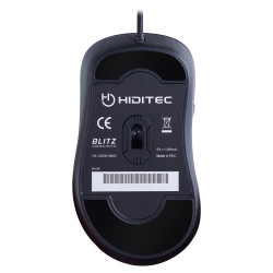 Hiditec GMO010003 Blitz, mano derecha, IR LED, USB tipo A, 3500 DPI, Negro 2