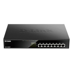 D-Link DGS-1008MP DGS-1008MP, No administrado, Gigabit Ethernet (10/100/1000), Bidireccional completo (Full duplex), Energía