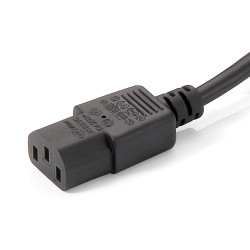 Equip 112220 112220, 1,8 m, CEE 7/7, Acoplador C13 2 x, H05VV-F3G, 250 V, 10 A 2