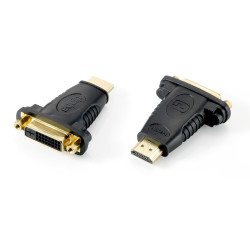 Equip 118909 118909, DVI (24+1), HDMI A, Negro
