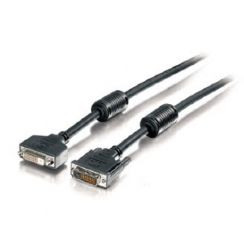 Equip 118972 118972, 1,8 m, DVI-D, DVI-D, Macho, Hembra, Negro