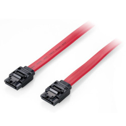 Equip 111900 111900, 0,5 m, SATA III, SATA 7-pin, SATA 7-pin, Macho/Macho, Rojo