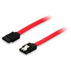 Equip 111800 111800, 0,5 m, SATA II, SATA 7-pin, SATA 7-pin, Macho/Macho, Rojo