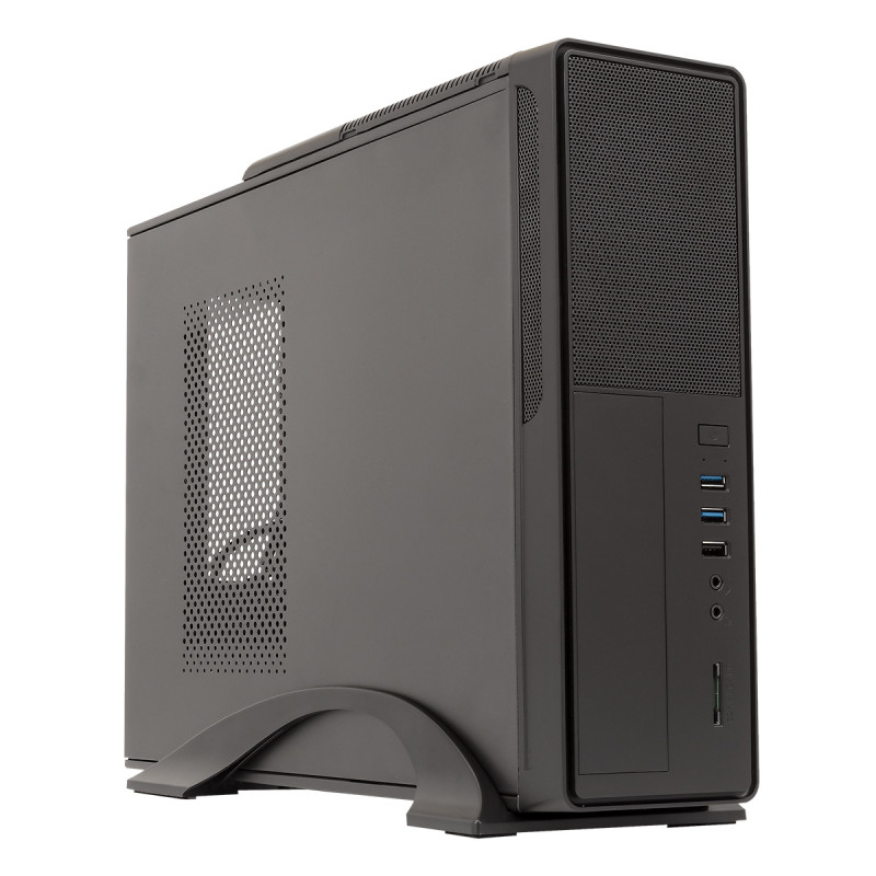 UNYKAch 52084 UK 2010, Torre, PC, Negro, ITX, micro ATX, SGCC, 6 cm