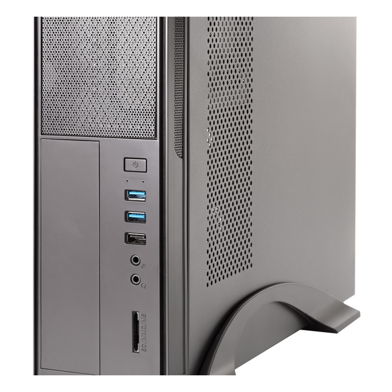UNYKAch 52084 UK 2010, Torre, PC, Negro, ITX, micro ATX, SGCC, 6 cm