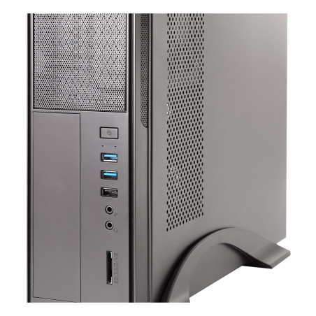 UNYKAch 52084 UK 2010, Torre, PC, Negro, ITX, micro ATX, SGCC, 6 cm
