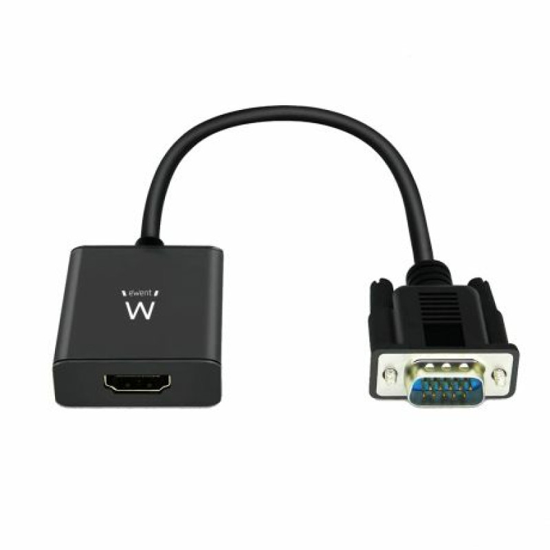Ewent EW9866 EW9866, 0,202 m, VGA (D-Sub), HDMI + 3.5mm, Macho, Hembra, Derecho