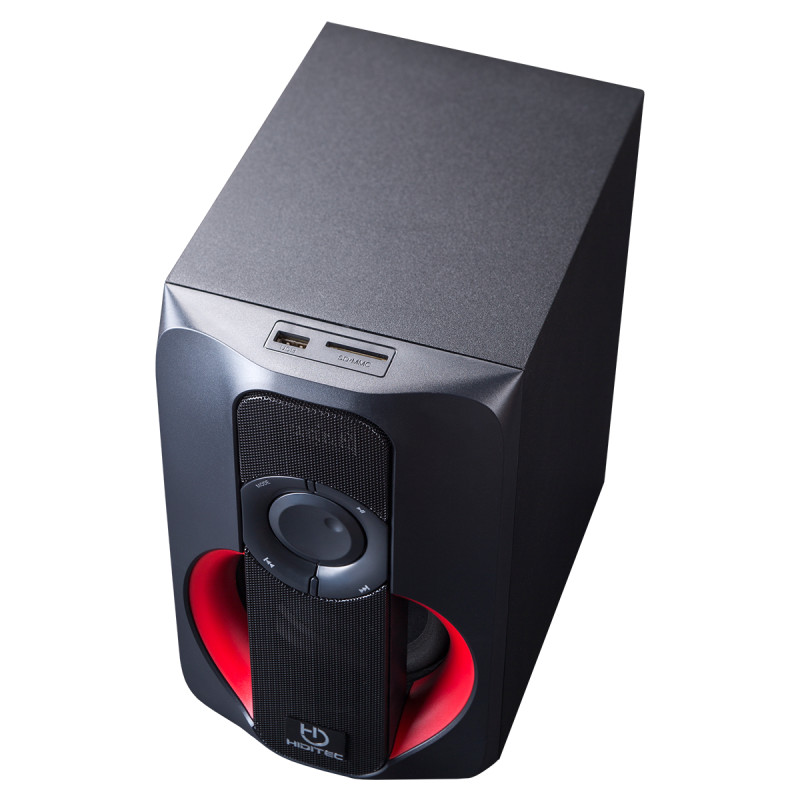 Hiditec SPK010000 H400, 2.1 canales, 80 W, FM, 40 W, 4 Ω, 7,62 cm (3")