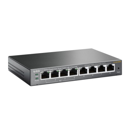 TP-Link TL-SG108PE V2 TL-SG108PE, Gestionado, L2, Gigabit Ethernet (10/100/1000), Energía sobre Ethernet (PoE)