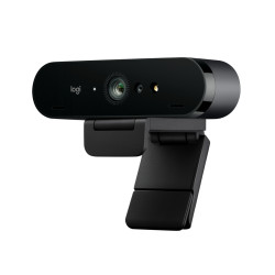 Logitech 960-001106 BRIO ULTRA HD PRO BUSINESS WEBCAM, 13 MP, 4096 x 2160 Pixeles, Full HD, 90 pps, 1280x720@30fps, 2