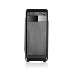 L-Link KLUSTER KLUSTER, Torre, PC, Negro, micro ATX, Plástico, Acero, 16 cm 2