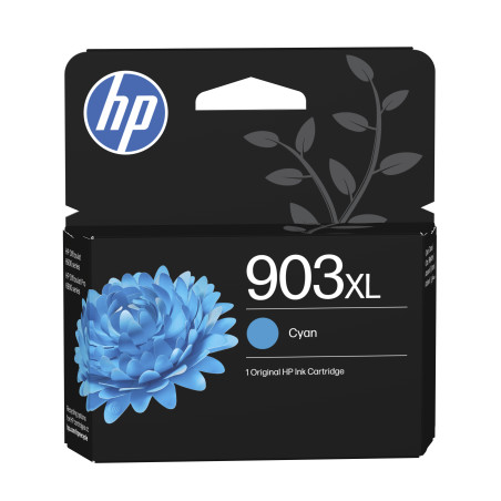 HP T6M03AE Cartucho de tinta Original 903XL cian de alto rendimiento, Alto, Cian, Tinta a base de pigmentos, 8,5 ml, 1