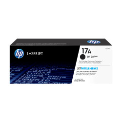 HP CF217A Cartucho de tóner Original LaserJet 17A negro, 1600 páginas, Negro, 1 pieza(s)