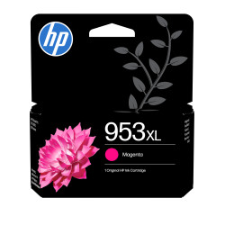 HP F6U17AE Cartucho de tinta Original 953XL de alto rendimiento magenta, Alto, Magenta, Tinta a base de pigmentos, 18,5 ml, 1
