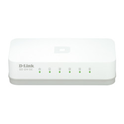 D-Link GO-SW-5E GO-SW-5E, No administrado, Fast Ethernet (10/100), Bidireccional completo (Full duplex)