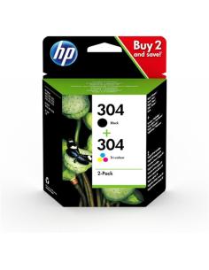 HP Paquete de 2 cartuchos de tinta Original 304 negro/tricolor