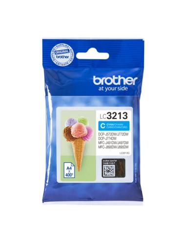 Brother LC3213C cartucho de tinta 1 pieza(s) Original Alto rendimiento (XL) Cian