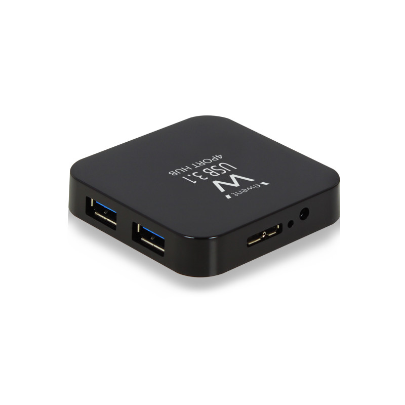 Ewent EW1134 EW1134, USB 3.2 Gen 2 (3.1 Gen 2) Type-A, USB 3.2 Gen 1 (3.1 Gen 1) Type-A, 5000 Mbit/s, Negro, 0,525 m, USB