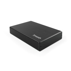 TooQ TQE-3527B CAJA HDD 3,5" SATA A USB 2.0/3.0 NEGRA, Caja de disco duro (HDD), 3.5", SATA, Serial ATA II, Serial ATA III, 5 2