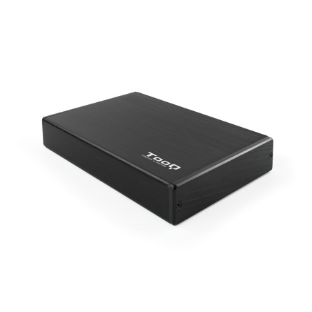 TooQ TQE-3527B CAJA HDD 3,5" SATA A USB 2.0/3.0 NEGRA, Caja de disco duro (HDD), 3.5", SATA, Serial ATA II, Serial ATA III, 5