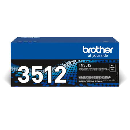 Brother TN-3512 TN-3512, 12000 páginas, Negro, 1 pieza(s)
