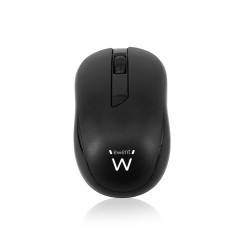 Ewent EW3223 EW3223, Ambidextro, Óptico, RF inalámbrico, 1000 DPI, Negro