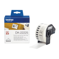 Brother DK-22225 DK-22225, Negro sobre blanco, DK, Blanco, Térmica directa, China, 5 año(s)