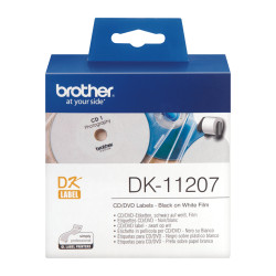 Brother DK-11207 DK-11207, Negro sobre blanco, 100 pieza(s), DK, Azul, Blanco, Térmica directa, China 2