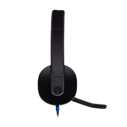 Logitech 981-000480 981-000480, Alámbrico, Oficina/Centro de llamadas, 20 - 20000 Hz, 120 g, Auriculares, Negro