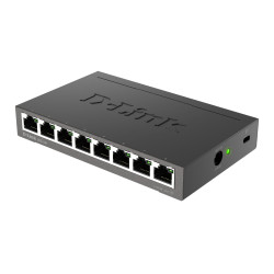 D-Link DGS-108 DGS-108, No administrado, L2, Gigabit Ethernet (10/100/1000), Bidireccional completo (Full duplex), Escritorio 2