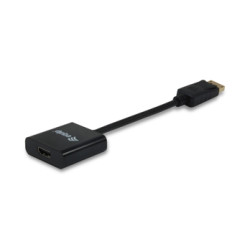 Equip 133438 Adaptador de DisplayPort a HDMI, 0,2 m, DisplayPort, HDMI, Macho, Hembra, 1920 x 1080 Pixeles