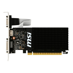MSI 912-V809-2016 912-V809-2016, GeForce GT 710, 2 GB, GDDR3, 64 bit, 4096 x 2160 Pixeles, PCI Express 2.0 2