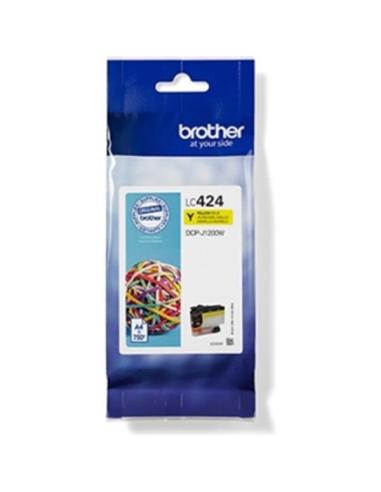 TINTA BROTHER AMARILLA / DCP-J1200W / (750 PAG.) (LC424Y)