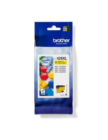 Brother LC-426XLY cartucho de tinta 1 pieza(s) Original Alto rendimiento (XL) Amarillo
