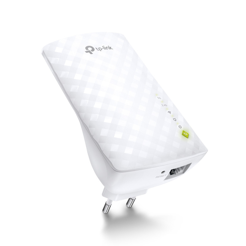 TP-Link RE200 RE200, Repetidor de red, 433 Mbit/s, 10,100 Mbit/s, Windows 2000, Windows 2000 Professional, Windows 7 Home