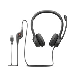 Logitech 981-000406 H390, Alámbrico, Oficina/Centro de llamadas, 20 - 20000 Hz, 197 g, Auriculares, Negro 2
