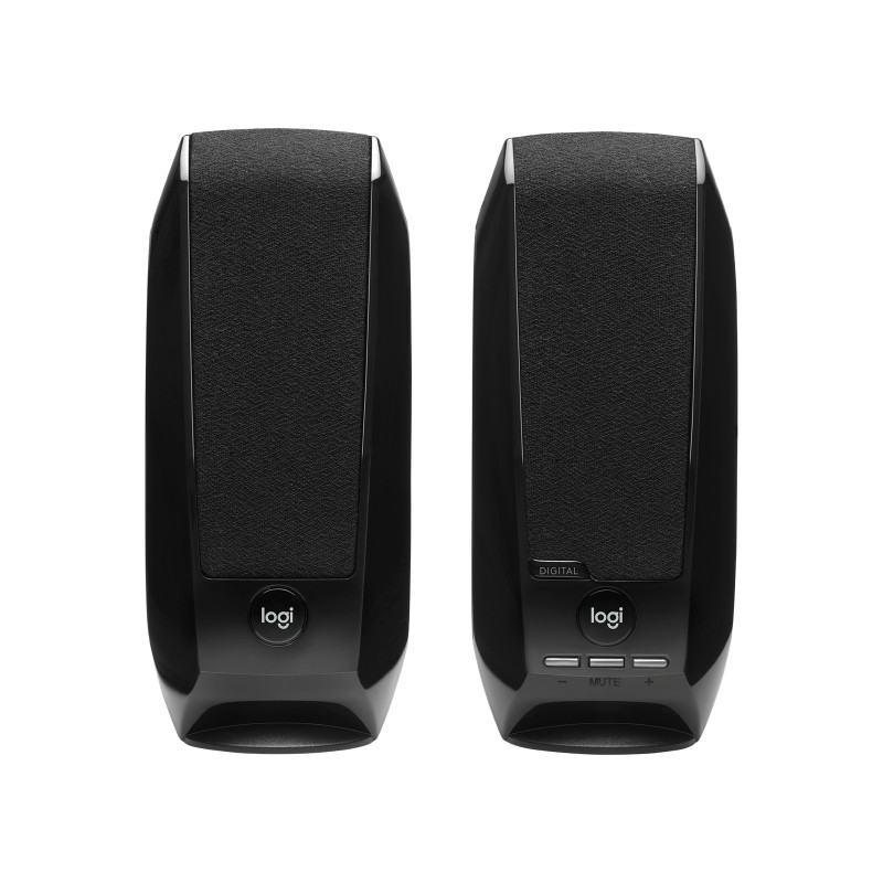 Logitech 980-000029 980-000029, 2.0 canales, Alámbrico, 2,4 W, 90 - 20000 Hz, Negro