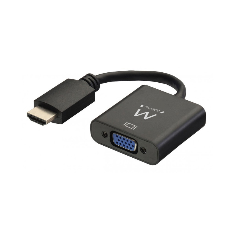 Ewent EW9864 EW9864, 0,2 m, HDMI, VGA, 3.5mm, Macho, Hembra, 1920 x 1200 Pixeles