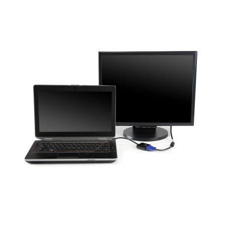 Ewent EW9864 EW9864, 0,2 m, HDMI, VGA, 3.5mm, Macho, Hembra, 1920 x 1200 Pixeles