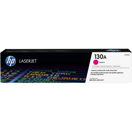 HP CF353A Cartucho de tóner original LaserJet 130A magenta, 1000 páginas, Magenta, 1 pieza(s)