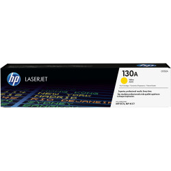 HP CF352A Cartucho de tóner original LaserJet 130A amarillo, 1000 páginas, Amarillo, 1 pieza(s)