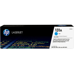 HP CF211A Cartucho de tóner original LaserJet 131A cian, 1800 páginas, Cian, 1 pieza(s)