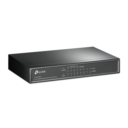TP-Link TL-SG1008P TL-SG1008P, No administrado, Gigabit Ethernet (10/100/1000), Bidireccional completo (Full duplex), Energía