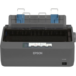 Epson C11CC25001 LQ-350 Dot Matrix Printer, 347 carácteres por segundo, 360 x 180 DPI, 260 carácteres por segundo, 86