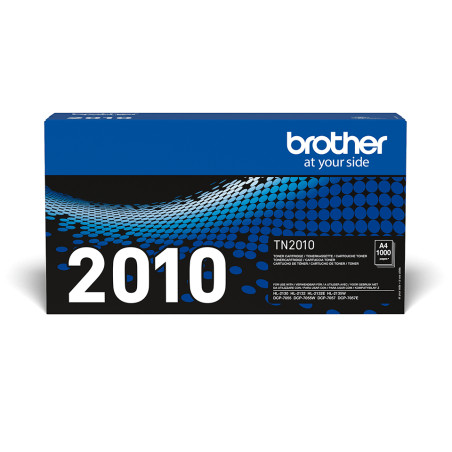 Brother TN-2010 TN-2010, 1000 páginas, Negro, 1 pieza(s)