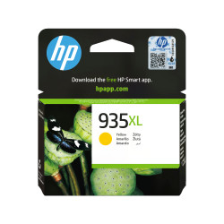 HP C2P26AE Cartucho de tinta original 935XL de alta capacidad amarillo, Alto rendimiento (XL), Amarillo, Tinta a base de