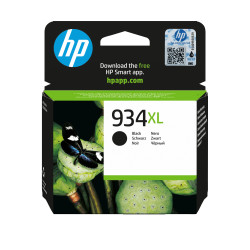 HP C2P23AE Cartucho de tinta original 934XL de alta capacidad negro, Alto rendimiento (XL), Negro, Tinta a base de pigmentos,